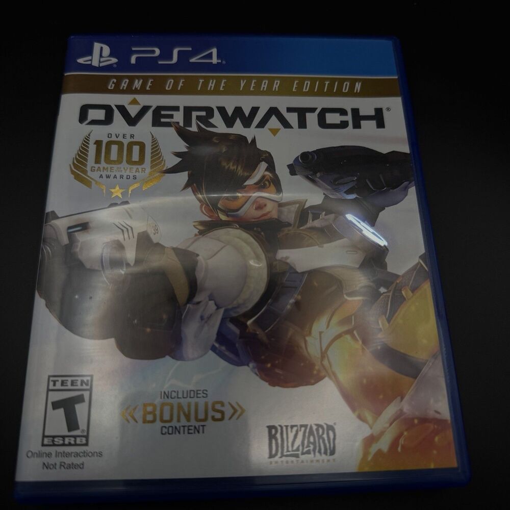 Blizzard Overwatch Game of the Year Edition Shooter PS4 T 2017 Multiplayer